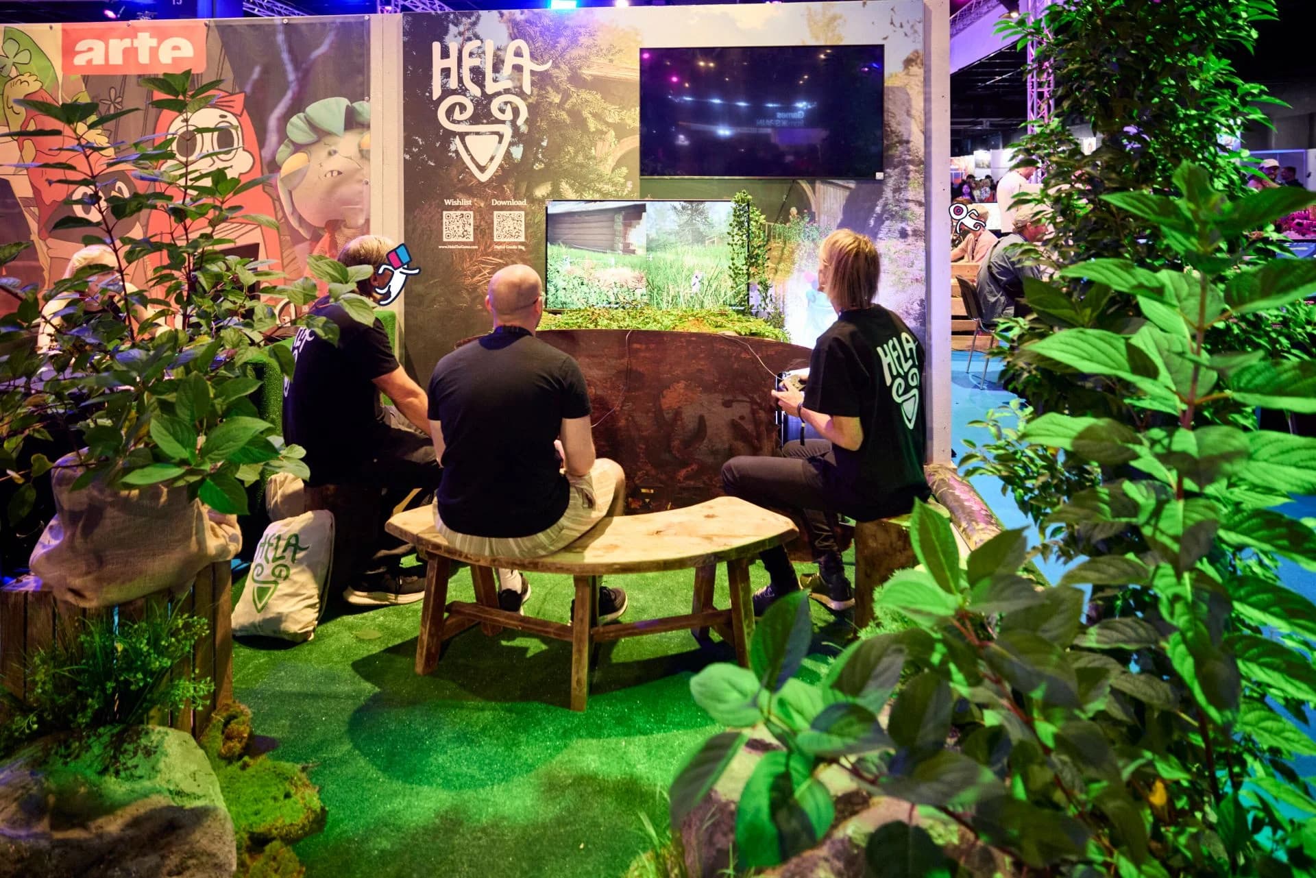 Big Booth from above