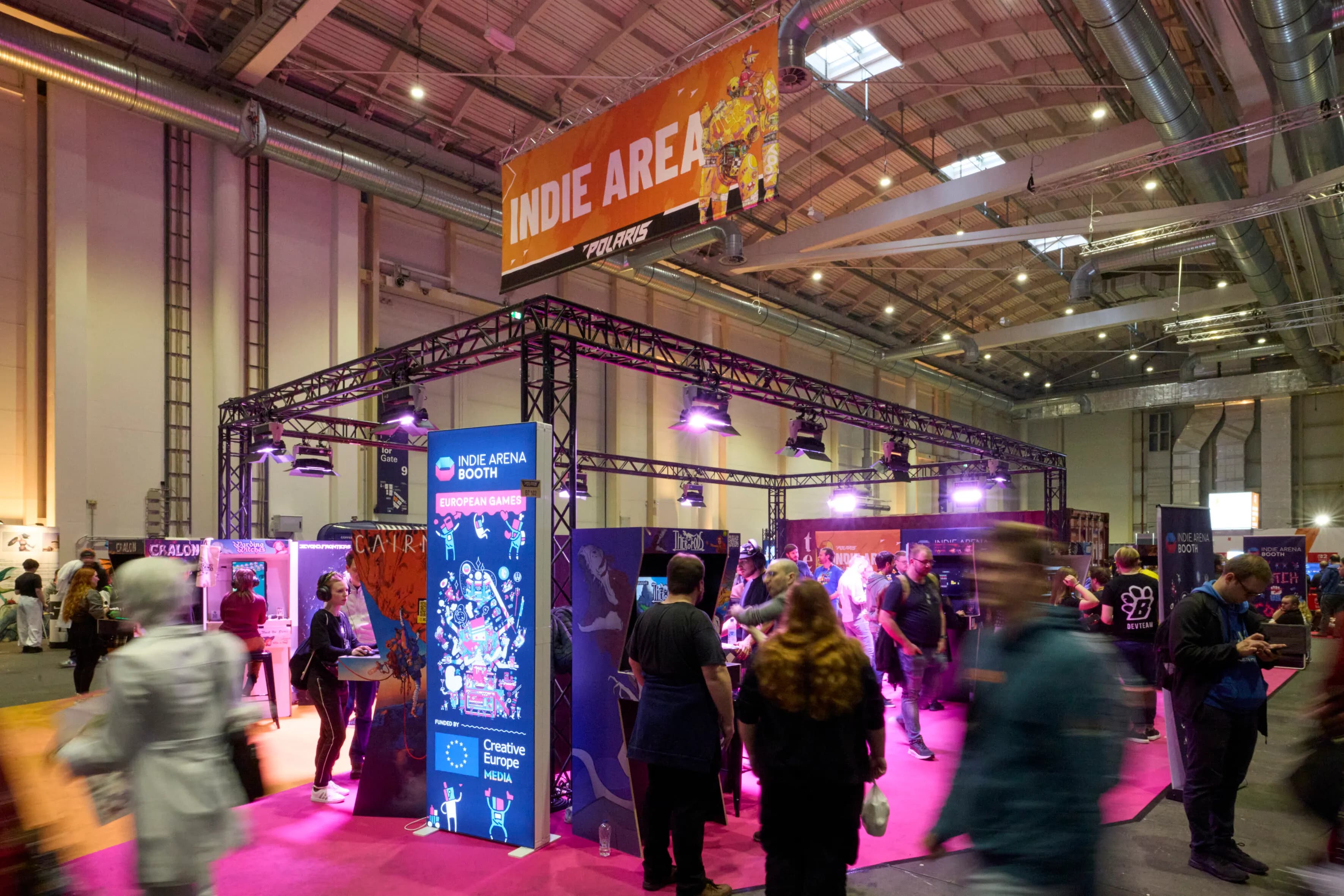 European Game Showcase Booth
